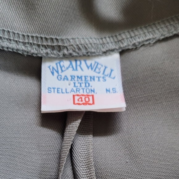 Vintage Wear Well Shop Coat - Picture 2 of 5